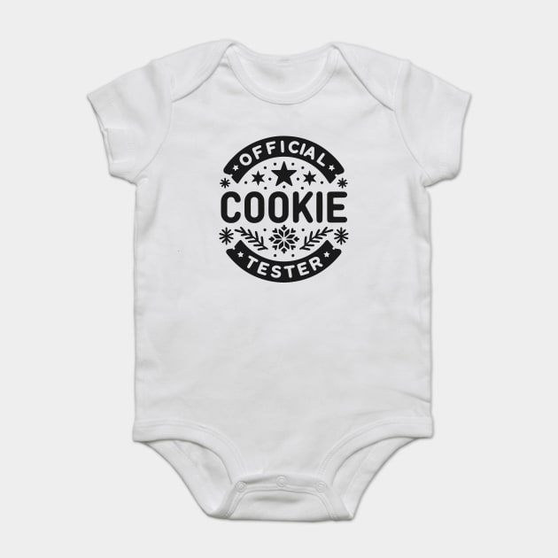 Official Cookie Tester Baby Bodysuit by Frank Ring